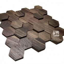 HEXAGON 12 – American walnut 3D