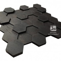 HEXAGON 7 - rovere nero 3D